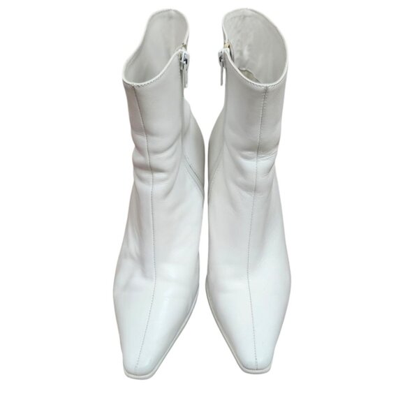 AUTHENTIC Raye Leather Boot in white Size 7.5 - Picture 4 of 13